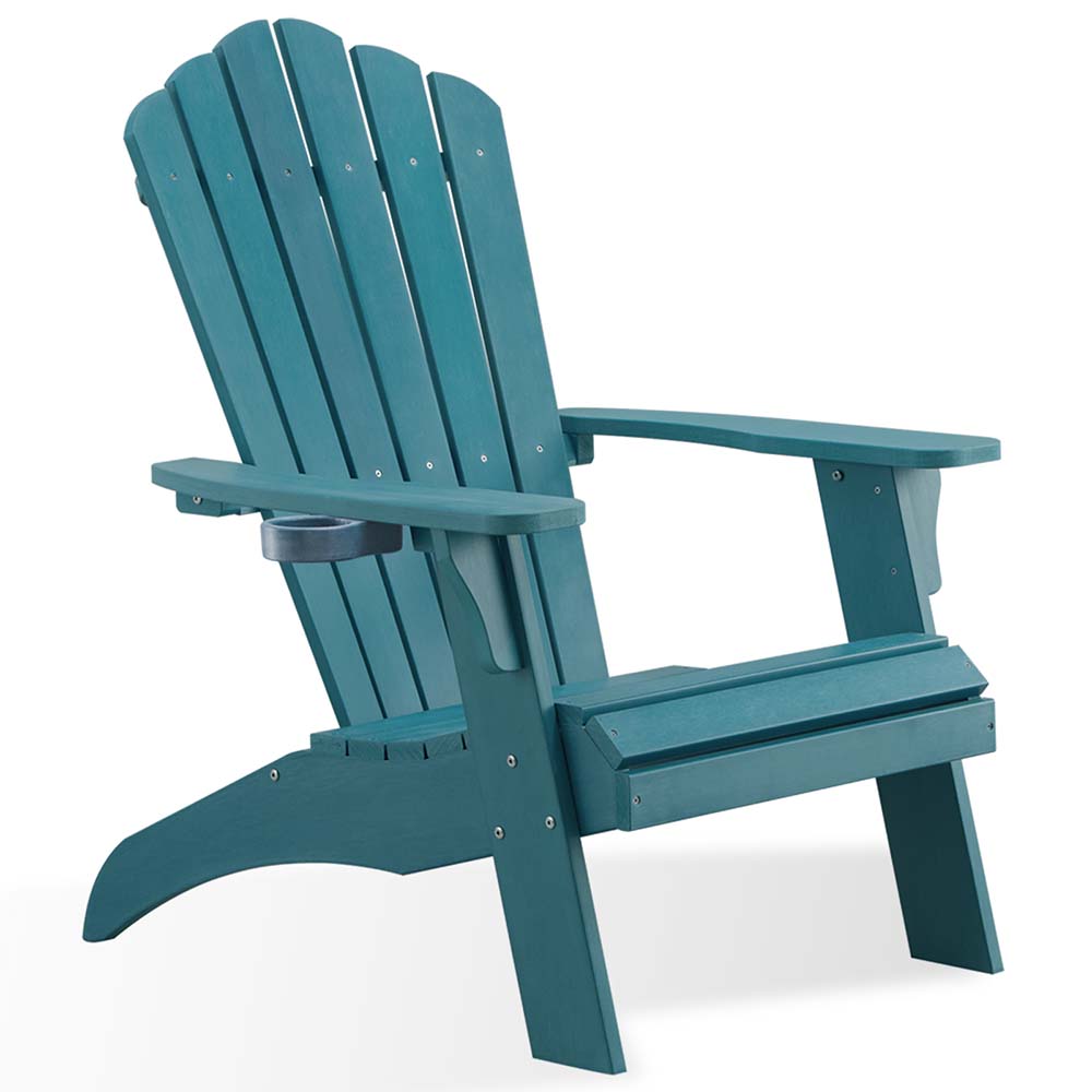 Adirondack Chair Plastic PS Wood Chair All-weather MTAC01 Blue