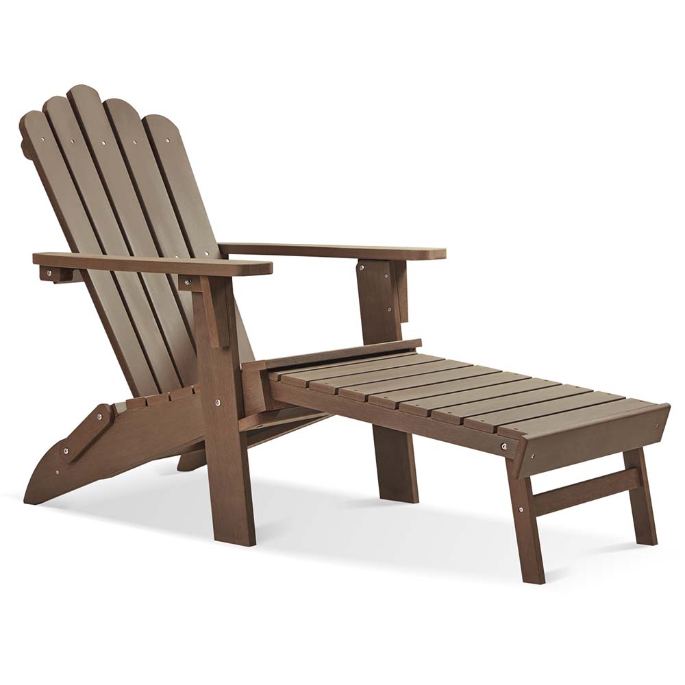 Custom Adirondack Chair Retractable-Footrest Wholesale EDAC04