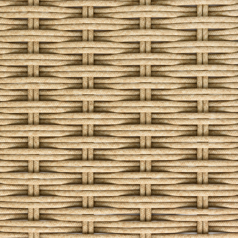 Rope Shape Rattan Material for Outdoor Furniture BHM32856