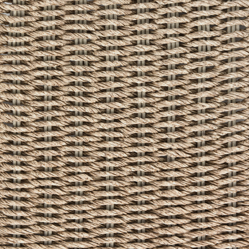 Twist Design Synthetic PE Rattan Supplier BHM90103