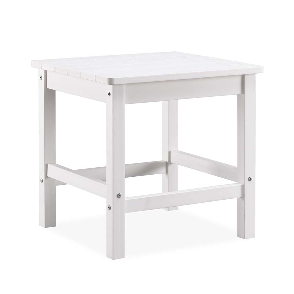 HIPS Outdoor Side Table MTST01 White